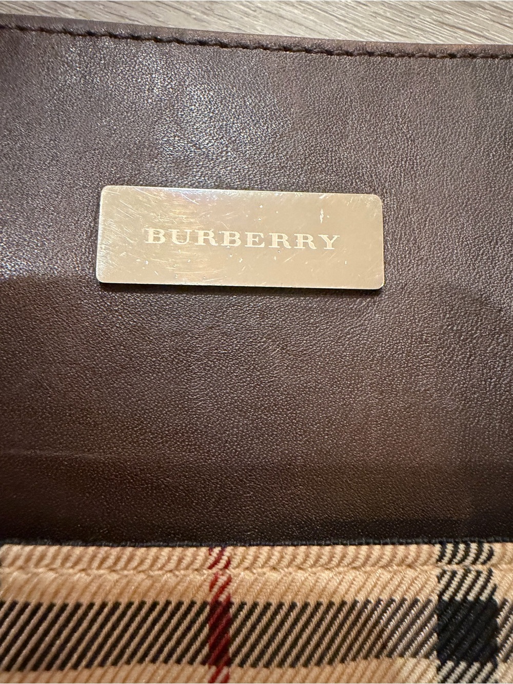 Vintage Burberry Nova Check Tote Bag - Picture 6 of 12
